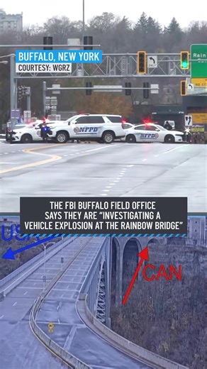 1.1K views | A vehicle crashed into a Niagara Falls border crossing...