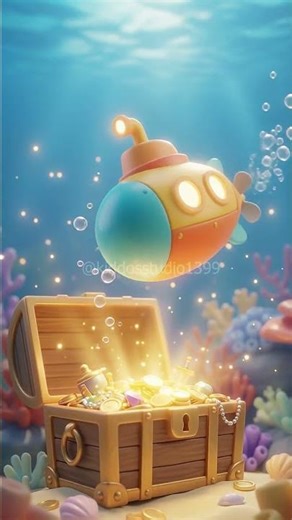 Sunny the Submarine | A Cute Underwater Adventure for Kids