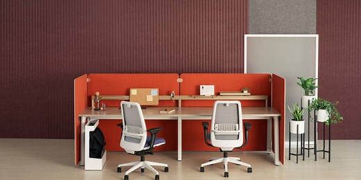 LexCo Workstation Desks Collection - Steelcase