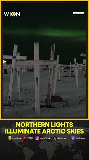 Watch: Timelapse Captures Aurora Borealis Dazzling Over Greenland’s Capital Nuuk | WION