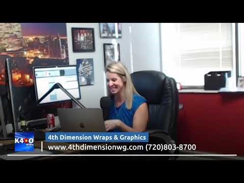 Cassandra Mann, Owner of 4th Dimension Wraps & Graphics LIVE on K4CO Radio