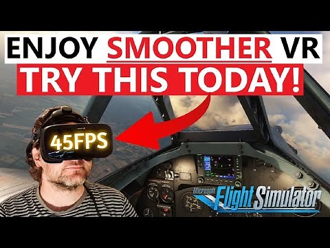 MSFS 2024 / 2020 VR SETTINGS TIPS WHY 45FPS is SMOOTHER than 60FPS! For ALL VR USERS | MUST WATCH!