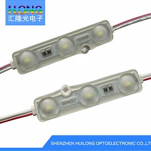 [Hot Item] Waterproof LED Modules Injection LED Modules with The Lens Size17*70 1.5W Module 12V SMD 5730 Waterproof LED Module Injection Light for Acrylic Letter