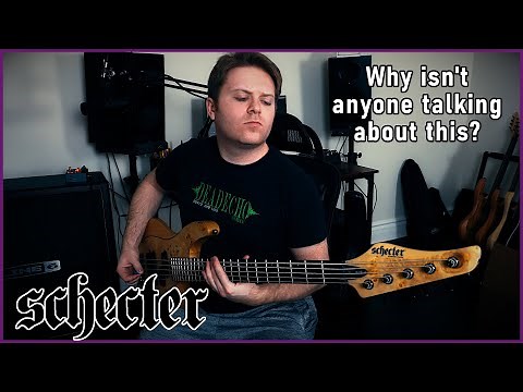 The New Best Bass for Metal? - Schecter Reaper 5 Demo & Review