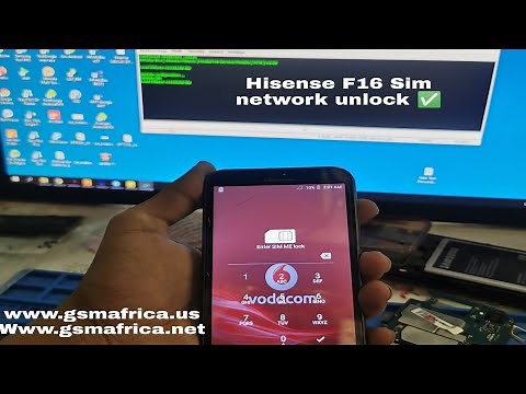 Hisense Infinity E6/F16 Sim Network With (Infinity CM2)