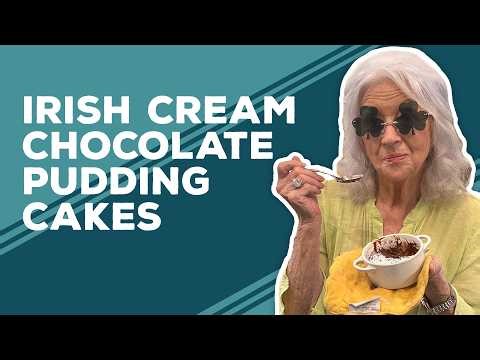 Love & Best Dishes: Irish Cream Chocolate Pudding Cakes Recipe | St. Patrick's Day Dessert Ideas
