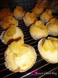 Gefüllte Apfelmuffins