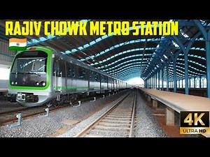 RAJIV CHOWK METRO STATION DELHI🇮🇳 [4K] HDR | BUSIEST METRO STATION IN DELHI | WALKING TOUR IN METRO