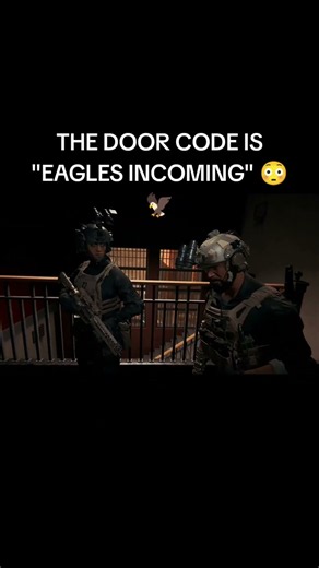 The Door Code Is “Eagles Incoming” 😳🦅