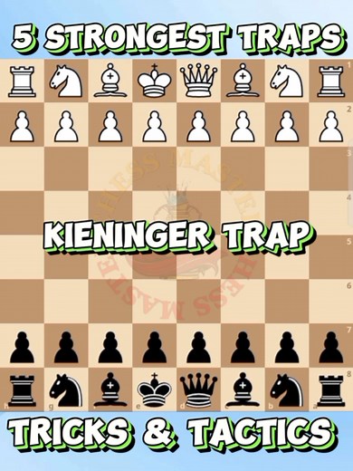 24K views · 369 reactions | Top 5 Strongest Traps in Chess ♟️ #chessmaster | Chess Master | Facebook