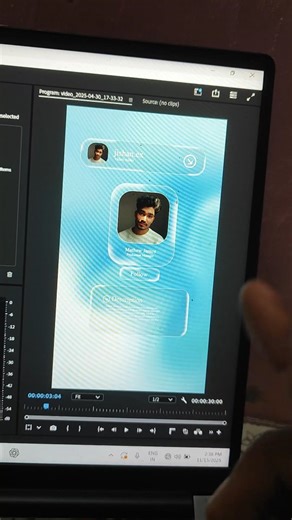 jishan | Premiere Pro Liquid Glass Animation 🚀 . . . Follow @jishan.ex Follow @jishan.ex . . . #premierepro #afterefact #aftereffects... | Instagram