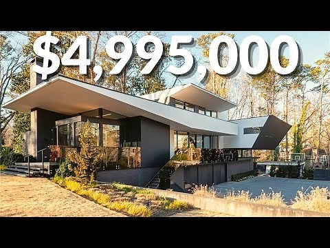 Inside a New $5 Million Modern Mansion In Atlanta With Crazy Amenities | Atlanta Luxury Home Tour