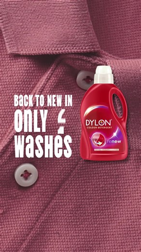 Back to new in only 10 washes! It's just like magic! #comingtoastorenearyou #oneofakind #Rethinknew #Dylon #RethinkFashion #LaundryHacks