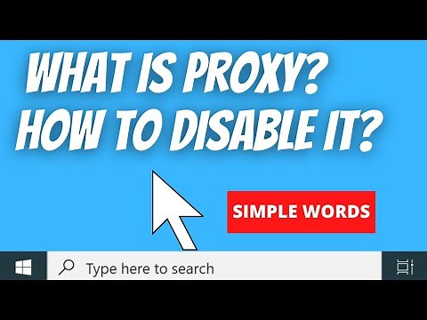What is PROXY SERVER? How to Disable PROXY? [Explained in Simple Words]