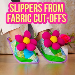 10K views · 63 reactions | How to make cozy slippers out of waste fabric. | Fabiosa Australia | Facebook