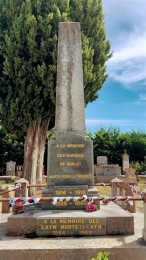 #sablet #vaucluse #memoire #histoire #hommage #souvenir #patrimoine