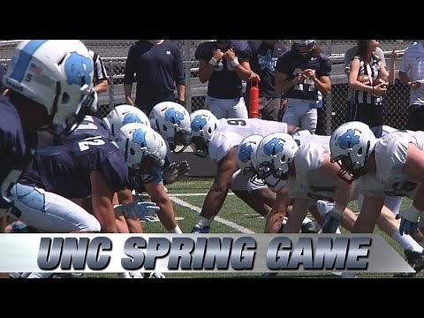 2015 North Carolina Football Spring Game Highlights