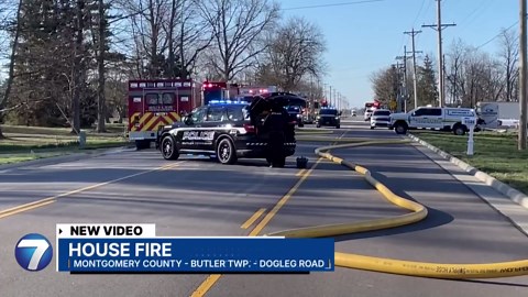 Coroner responds after house fire in Butler Township