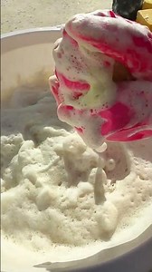 ASMR ORANGE SOAP LATHER 🧼🫧💦 #asmr #asmrsounds #soap #justsoaps #fyp