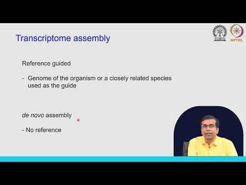 Lecture 34 : Transcriptome Assembly & Quantification #swayamprabha #CH31SP