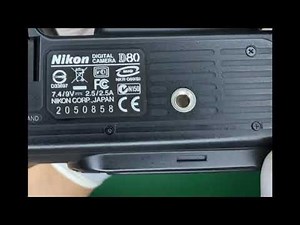 Nikon D80 Err Repair ニコン D80 Err修理（ヤフオクで修理）
