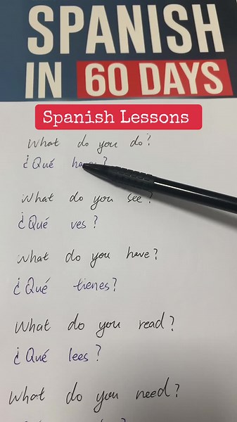 Spanish Lessons for Beginners: Master the Basics