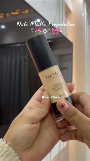 𝐀𝐧𝐯𝐢_𝐬𝐭𝐨𝐫𝐞 𝐎𝐧𝐥𝐢𝐧𝐞 𝐬𝐡𝐨𝐩 𝐁𝐃🇧🇩 on Instagram: "Note Matte Foundation 𓍢🌷✧˚.🎀⋆ Waterproof long lasting..! #products #goodproduct #makeuptutorial #cuteproducts #authentic #anvistore #notecosmatics #notecosmetics #foryoupageシ #foryoupagereels"
