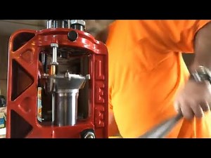 Lee Loadmaster setup for reloading 45ACP Steps 1 and 2