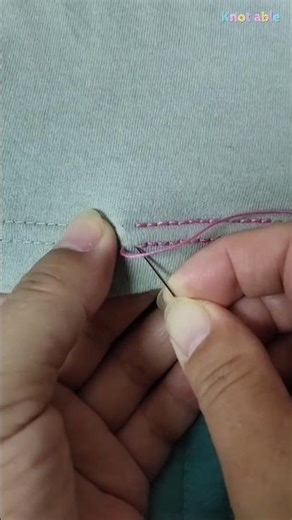 How to re-stitch the Genji stitch?