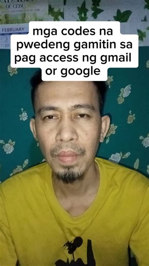 Gmail security codes