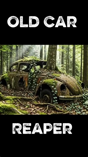 Old Car Reaper 😯 #viral #oldcar