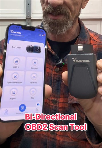 @Vdiagtool D200 bi directional OBD2 scan Tool #mechanic #tools #obd2 #tiktokshopspringglowup
