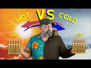 How does Ammo respond to TEMPERATURE?