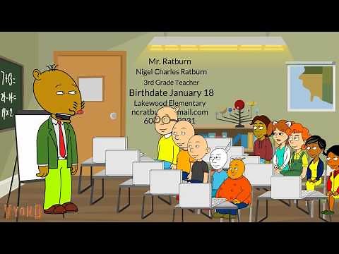 Classic Caillou Upgrades All Of The Computers