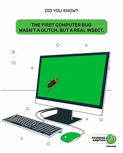 Technology has come a long way💻🚀 Did you know the first computer bug was a real insect🤔 #TechThursday #GloUnlimited | Glo World