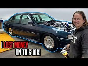Mini Tubs & Custom Rear Suspension - Holden VN Commodore Build Video