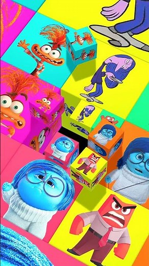 Inside Out Sadness Moments 💙 | 3D Animation #insideout #sadness