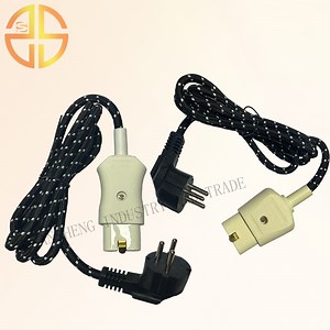 [Hot Item] Ceramic Plug with Power Cord for Electric Appliances Plug Palestine Plug Israel Plug