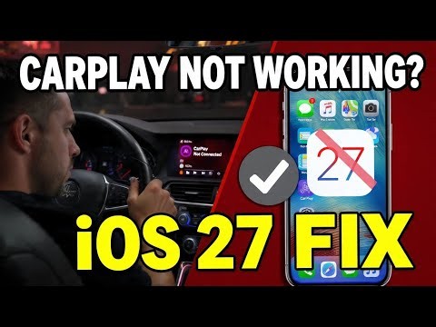 How to Fix Apple CarPlay Not Working on iPhone | iOS 27