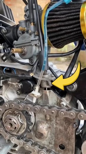 🔧 How to Increase Bike Chain Life Instantly 🏍️ | Easy Maintenance Trick 💡#workshop