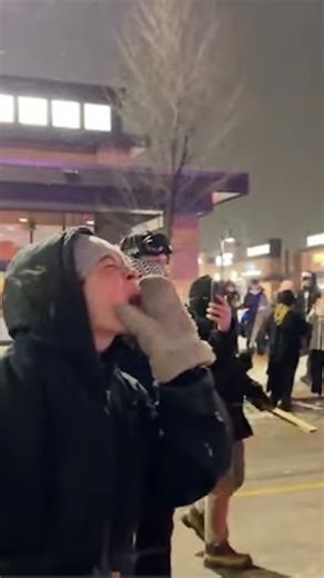 A Minnesota State Patrol lieutenant made an announcement tonight of a declaration of an unlawful assembly in Maple Grove, Minnesota, where protesters had gathered outside a hotel they believe U.S. Border Patrol commander-at-large Greg Bovino is staying at | BG On The Scene