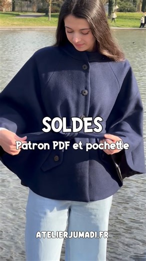 Atelier Jumadi - Patron couture on Instagram: "✨ Les soldes sont là ! ✨ C’est le moment idéal pour faire le plein de projets couture 🧵💛 🛍️ Les offres en cours : • 2 patrons PDF achetés = le 3ᵉ offert (offre valable sur le moins cher des 3) • -15 % sur tous les patrons en version pochette 👉 Réductions appliquées automatiquement dans le panier (aucun code à entrer). 📅 Offres valables jusqu’au 3 février à 23h59. ⚠️ Petit rappel important : Il me reste très peu de stock pour certains patrons en