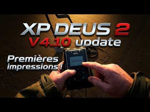 XP Deus 2 V4.10 update: my first impressions on the wet sand at the beach!