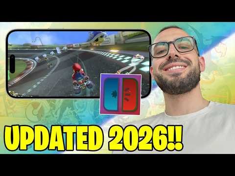 MelonX Emulator iOS & Android - How to Play Nintendo Switch Games w Nintendo Switch Emulator iOS