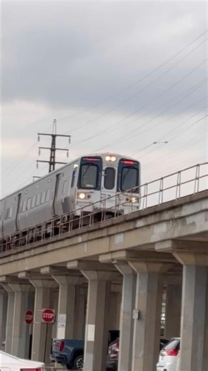 A 10 Car Set of M9s Leave Rockville Centre | LIRR