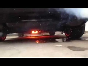 audi A6 4f 3 0 TDI DPF Regeneration fire