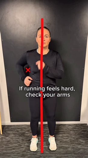 Sabrína Lind Adolfsdóttir | Running coach on Instagram: "These are general coaching cues, not rigid biomechanical rules. Arm swing varies between runners! Check your arms and save your energy😁👌 #runningtips #runform #runningcoach"