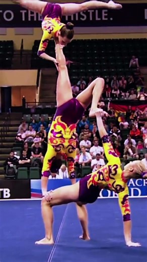 Unbelievable Balance in Women’s Acrobatics 🤯