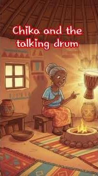 chika and the talking drum #africanfolktales #teacher #hellokids #africa #moralstories #moralstory