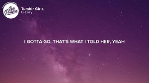 Tumblr Girls // G-Eazy ft. Christoph Andersson https://youtu.be/EUub4Q617Bg?si=fUIQF68bJNyB0GxF | Ｍｙ Ｐｌａｙｌｉｓｔ